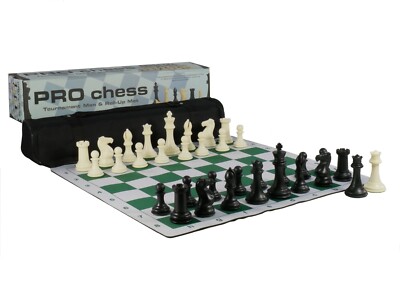 Play All Day Games Pro Chess Set - Portable and Professional Tournament Set
