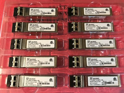  QLOGIC 10GBE FTLX8571D3BCL-QL 10GB SFP+ transceiver NetApp 332-00350 X1143A 