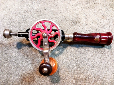 Antique egg beater hand drill deals