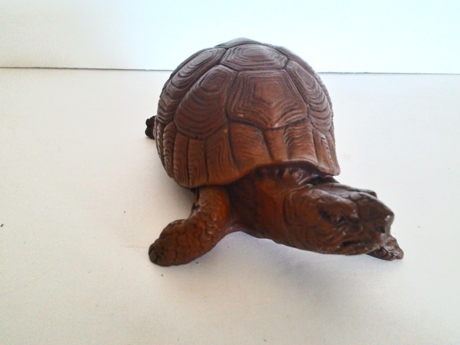 Vintage Wood Red Mill Manufacturing Tortoise Figurine