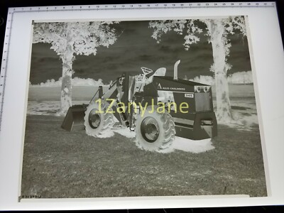 ACABX Allis-Chalmers 8 x 10 NEGATIVE, MEDIA ARCHIVE 3/4 LEFT VIEW 345 WHEEL LOAD