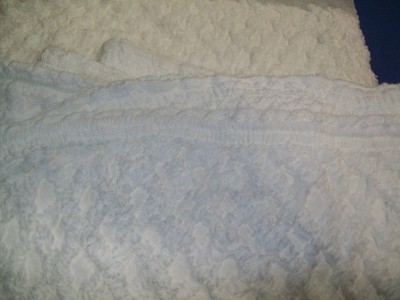 Martha Steward White Lattice Cotton Chenille Full Breadspread