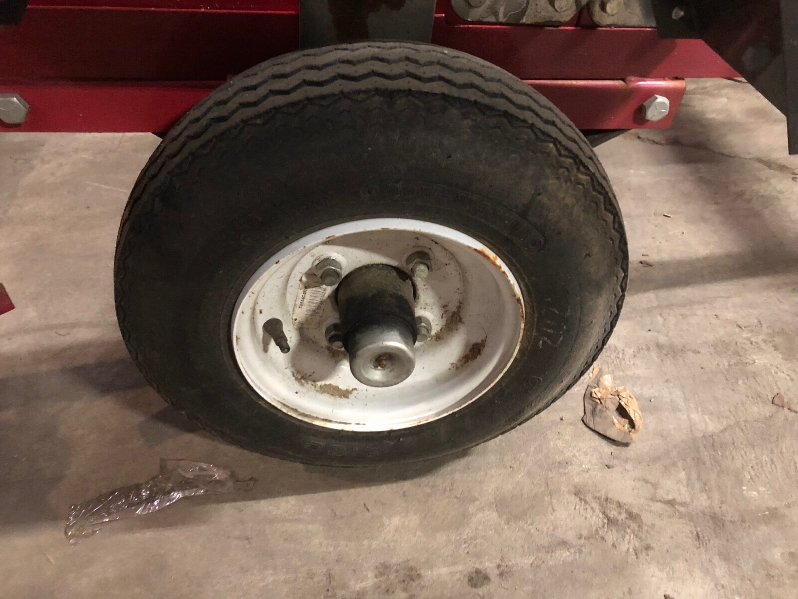 Ultra-Tow 4ft. x 8ft. Folding Metal Utility Trailer Kit-1170Lb. Load Capacity