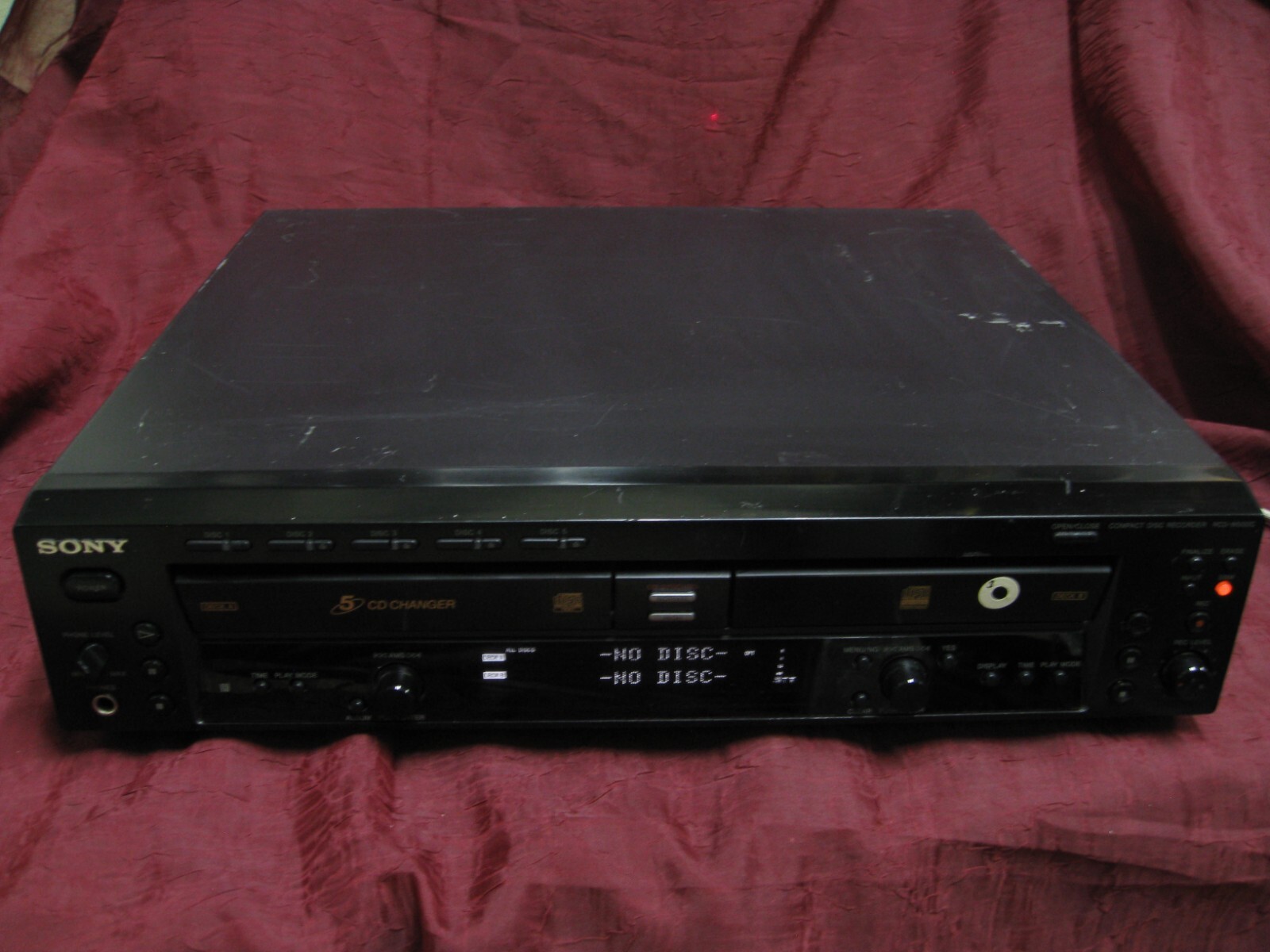 専用【メンテ済・完動・美品・希少】RCD-W500C　SONY　CDレコーダー 専用【メンテ済・完動・美品・希少】RCD-W500C SONY CD
