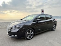 2018 NISSAN LEAF 110KW 2.ZERO 40kWh 5DR EV BLACK AUTO * 1 PEDAL DRIVE * ELECTRIC