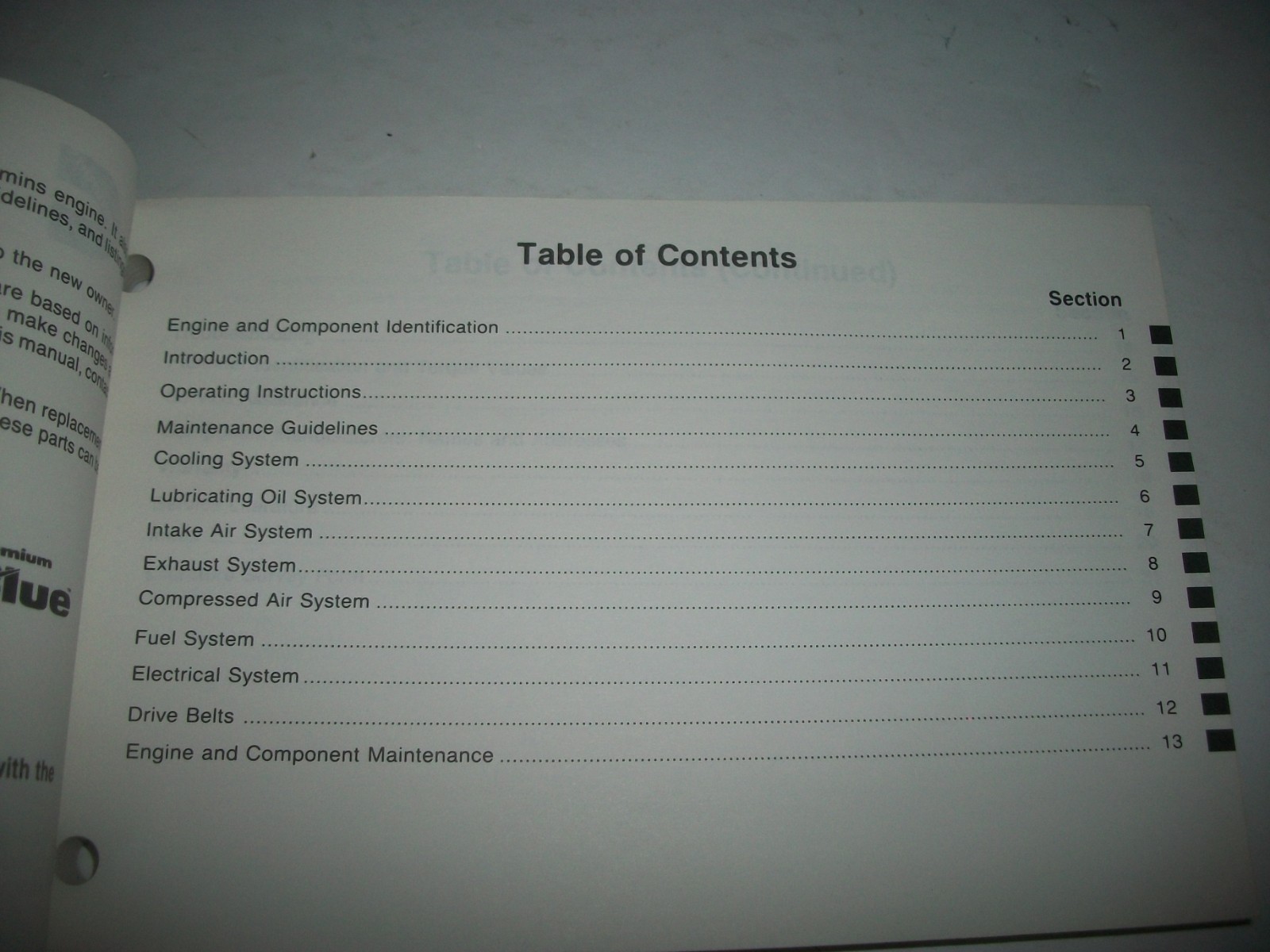 CUMMINS L 10 SERIES ENGINES OPERATION & MAINTENANCE MANUAL DIAGNOSIS & REPAIR
