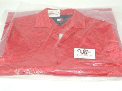 kith x tommy hilfiger satin camp shirt