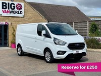 Ford Transit Custom 300 TDCI 130 L2H1 LIMITED ECOBLUE LWB LOW ROOF FWD