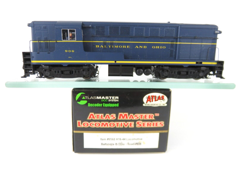 Atlas Master 9568 HO Baltimore Ohio Fairbanks Morse H16-44 Diesel Locomotive DCC