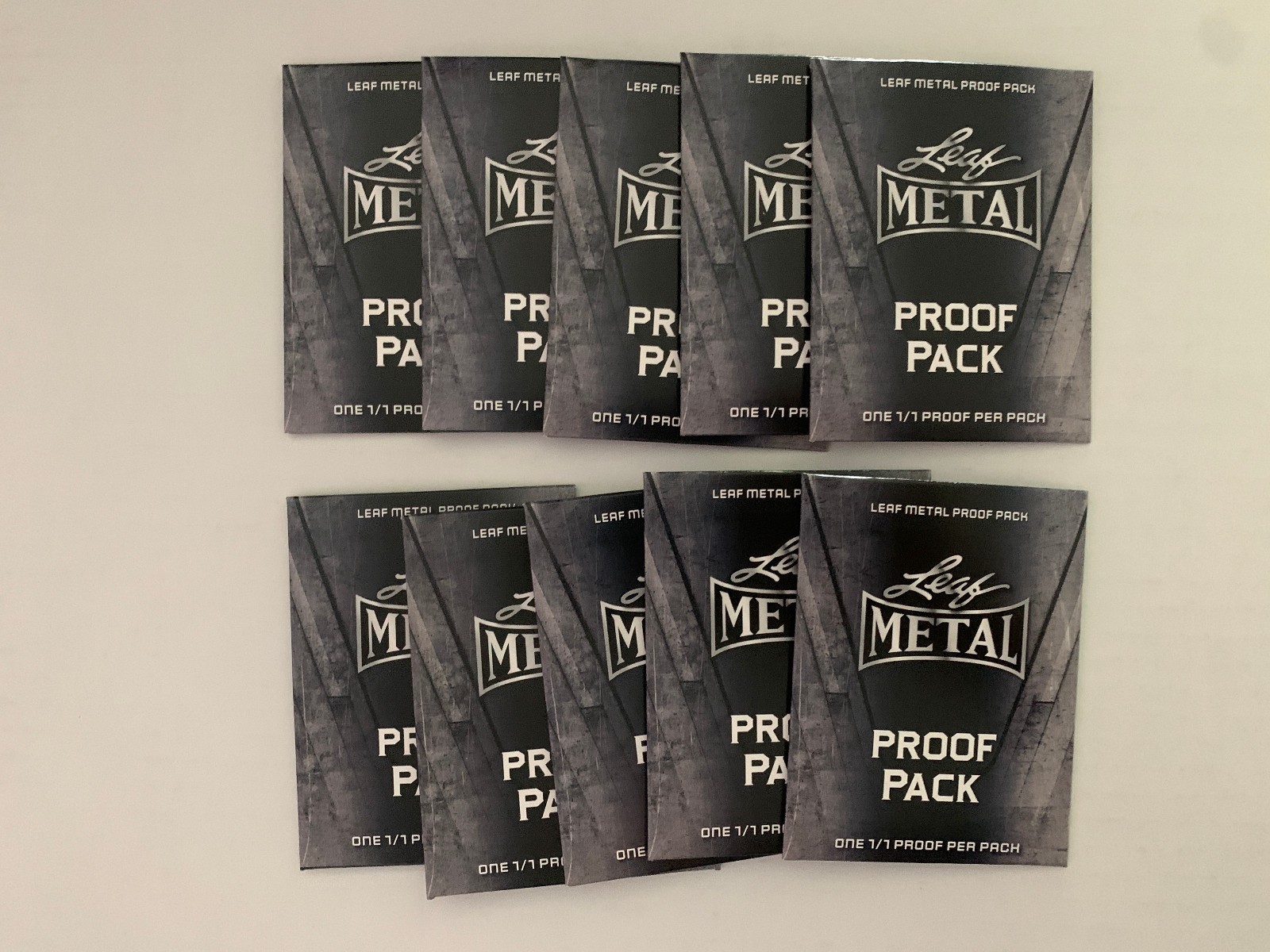 2024 Leaf Metal Multi Sport 1/1 One One Pre Production Proof Per Pack Lot Of 100