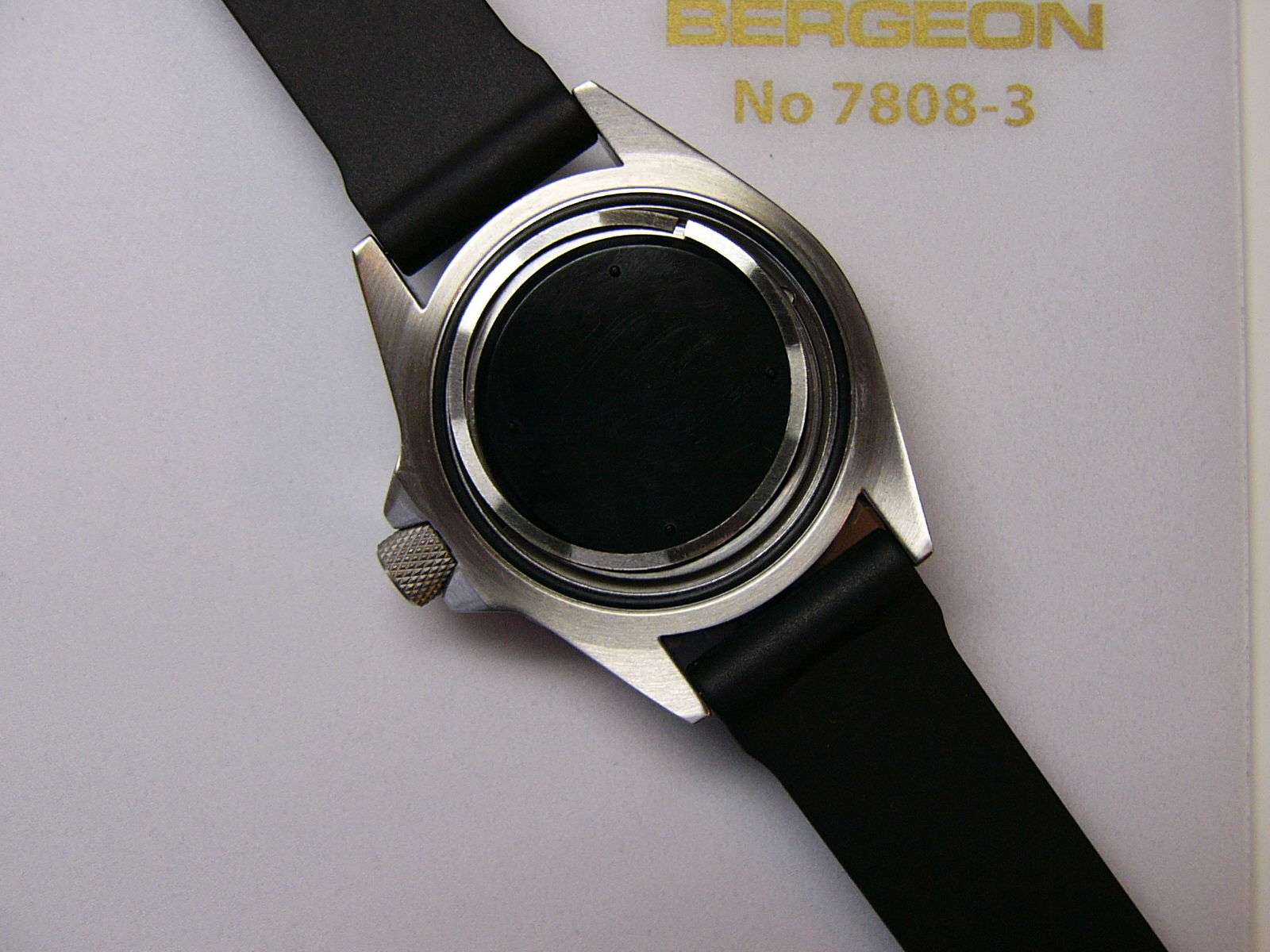 Pre-owned Marathon Military Tsar Dive Watch, Us Government Dial, Swiss Made, Iso 6425