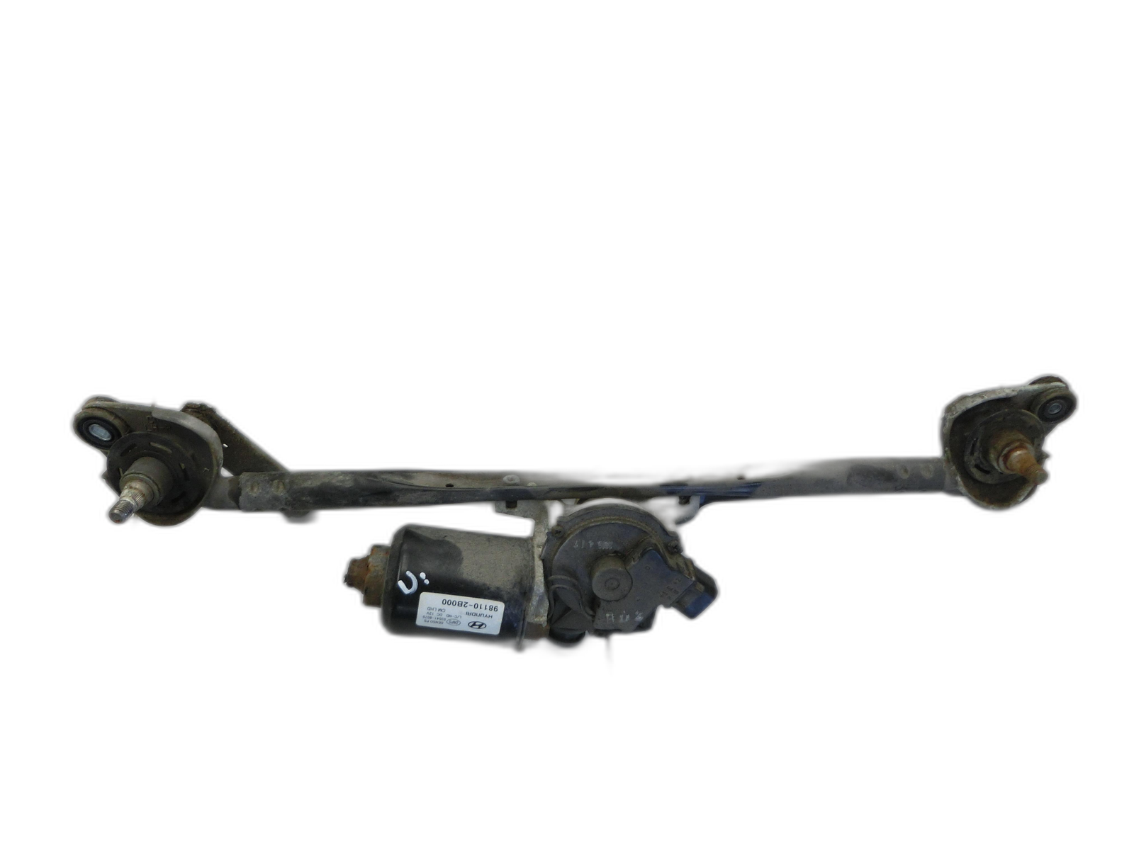 Hyundai Santa Fe II CM 06-12 Wischermotor m. Wischergestänge Vorne  - Bild 1