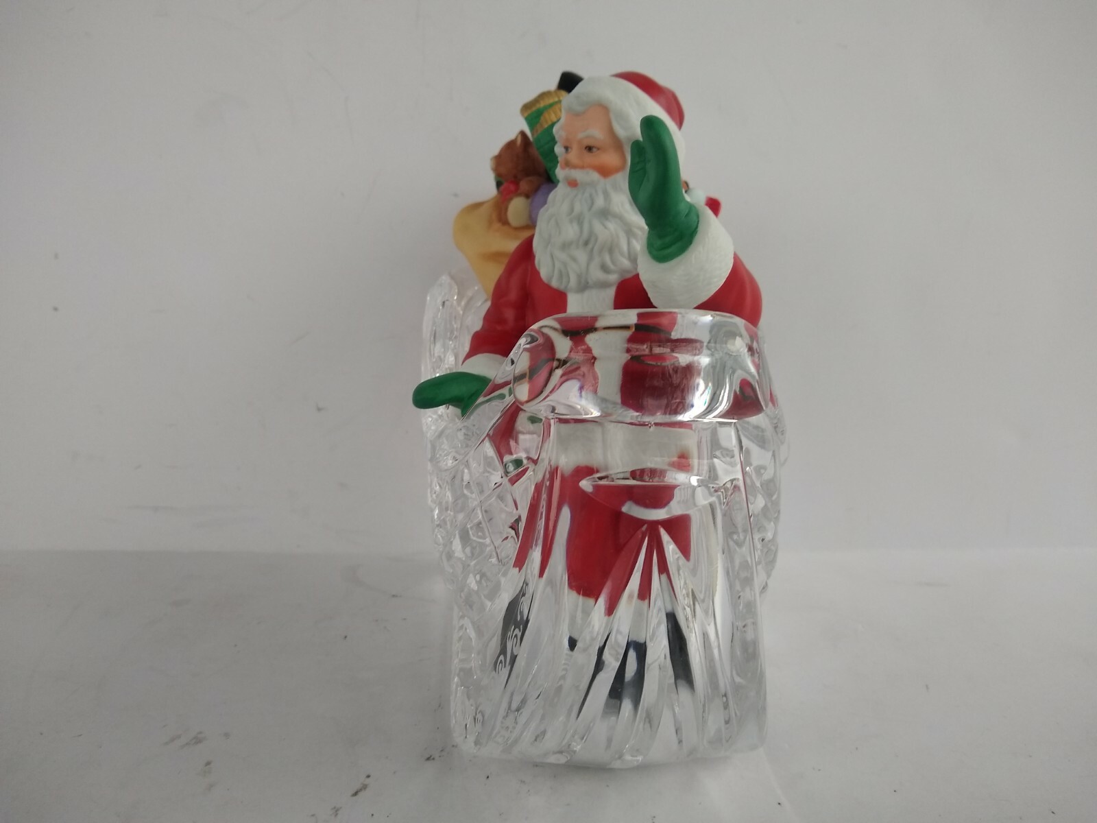 Lenox Santa's Crystal Sleigh Figurine