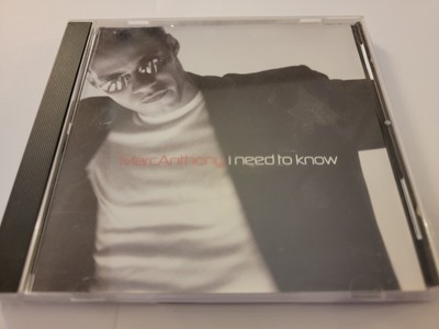 I Need to Know by Marc Anthony (CD, Sep-1999)