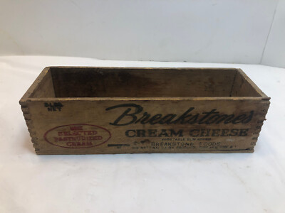 Vintage Breakstones Cheese Box Cream Cheese Box 10-3/4''