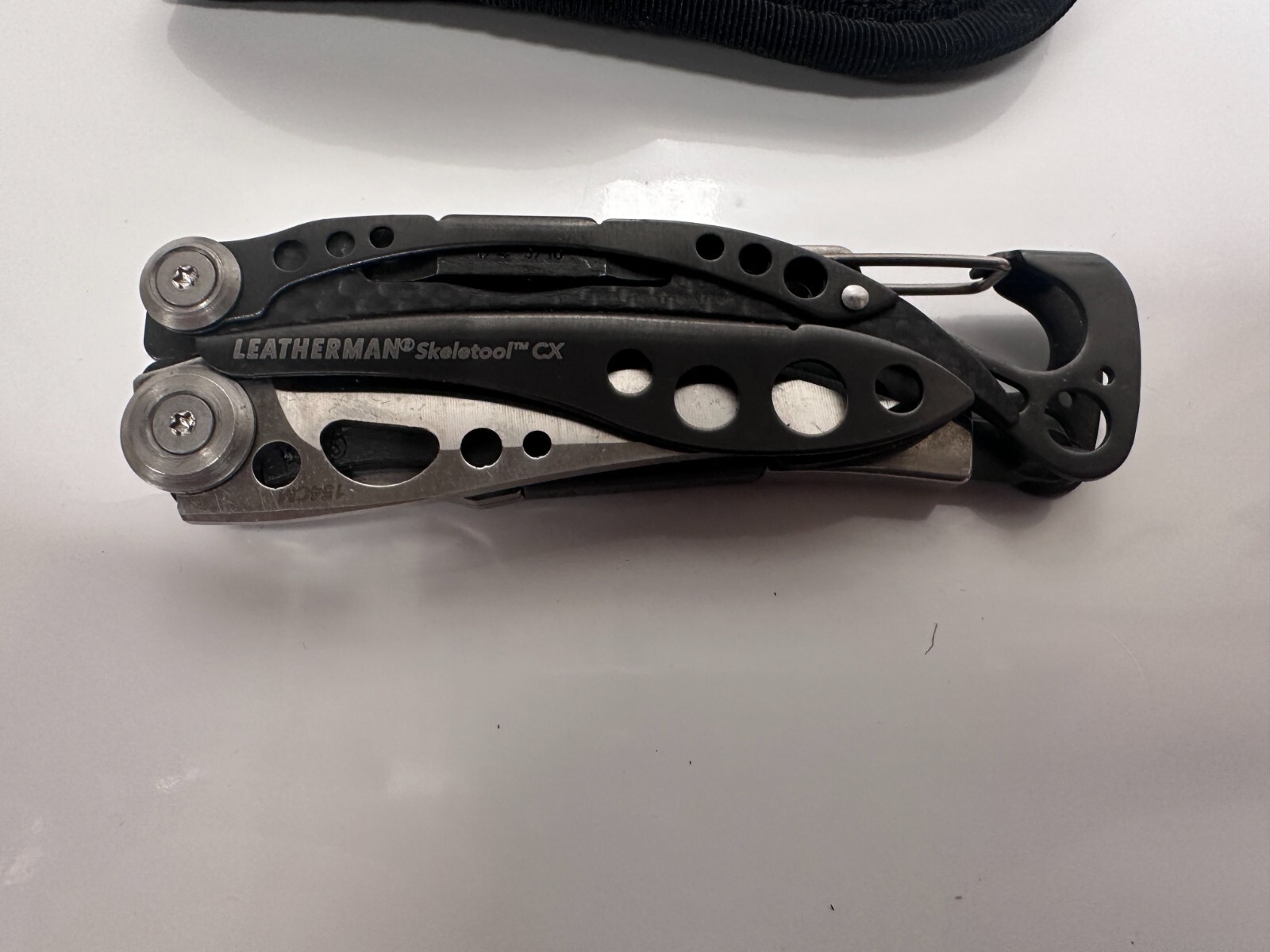 Retired Leatherman Skeletool CX Carbon Fiber Knife Multi