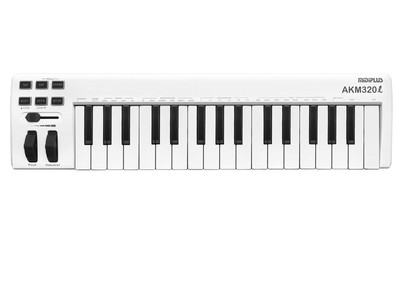 AKM320L MIDI Keyboard Controller, white, 32-key