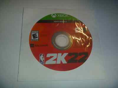 NBA 2K22 (2021) Microsoft XBOX Series X (Game Disc Only) No Case Or Manual
