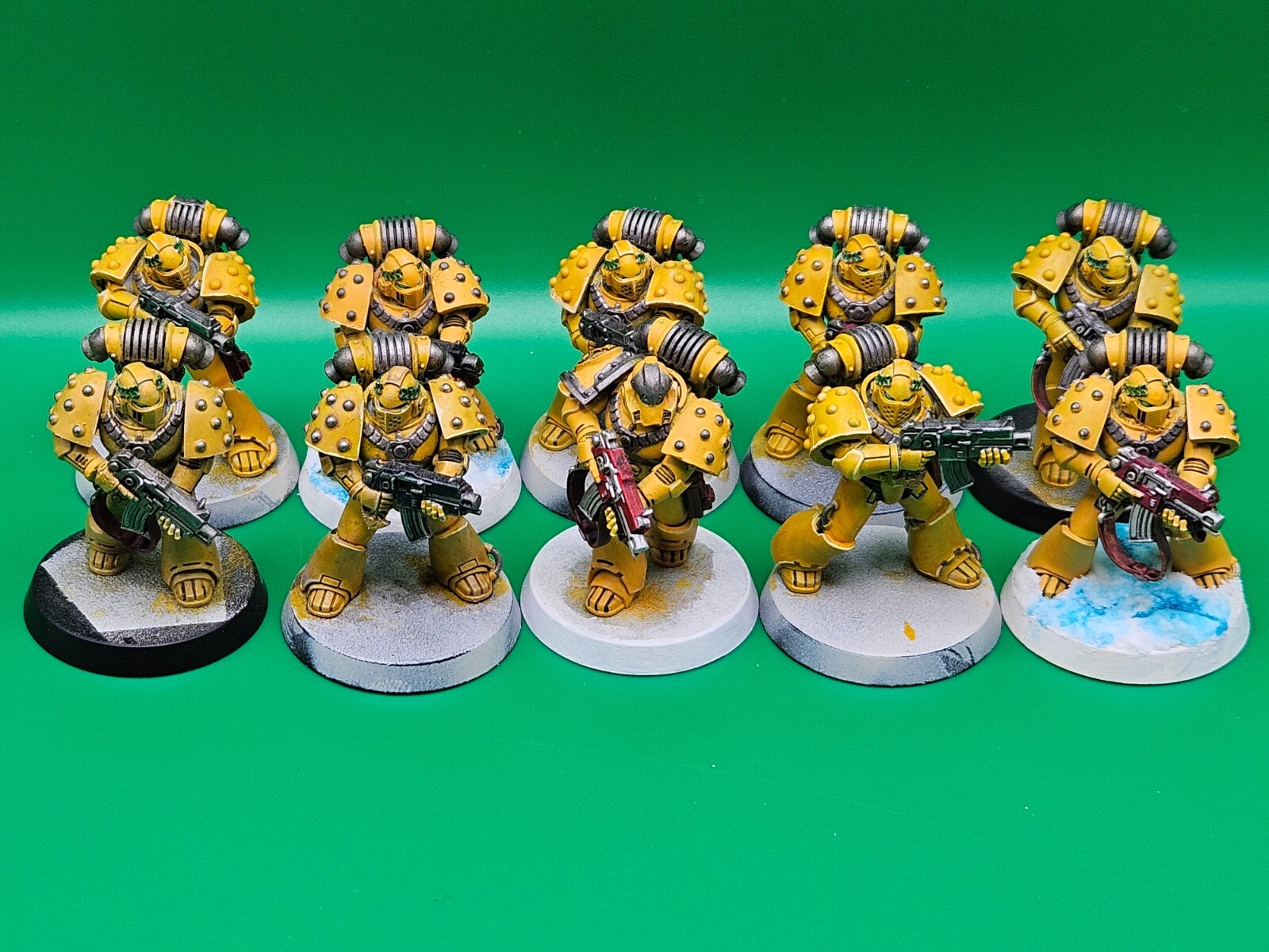 ミリタリー 40k Horus Heresy MKVI Tactical Squad First Look At The Full Mark VI Horus Heresy Space Marine Kit