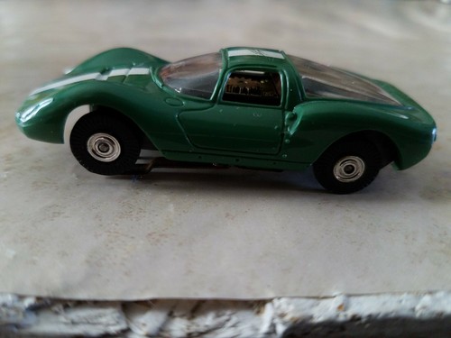 Aurora Thunderjet HO Scale Slot Car - Dino Ferrari in Green