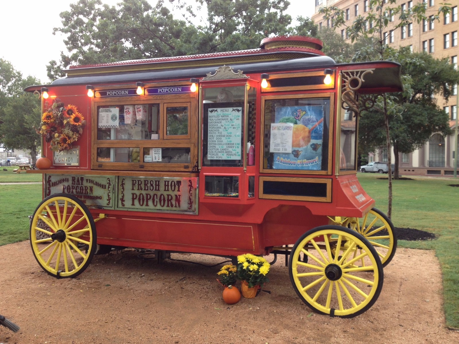 Antique Cretors Wagon, Concession Cart, Food Truck, Mobile Vending, Vintage