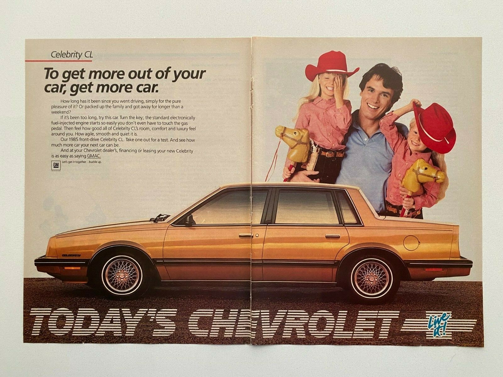 Chevrolet Celebrity CL Vintage 1984 Print Ad | eBay