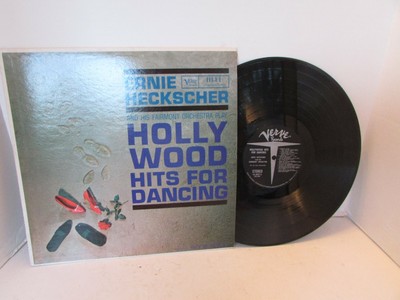 HOLLYWOOD HITS FOR DANCING BY ERNIE HECKSCHER & FAIRMONT ORCHESTRA RECORD ALBUM 