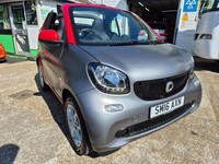 2016 Smart ForTwo Cabrio 1.0 Prime Premium 2dr Auto Petrol