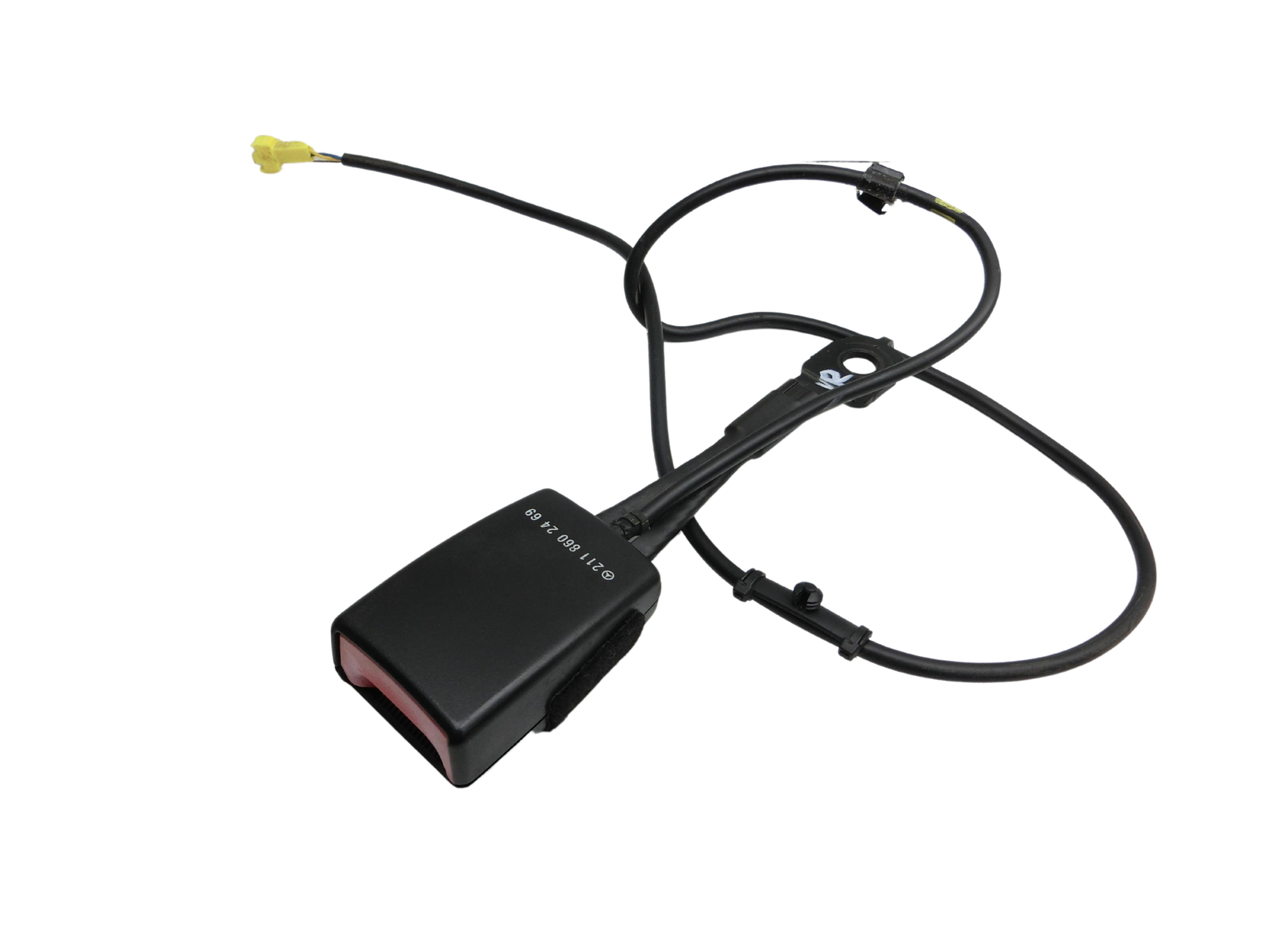 Fibbia della cintura Dx anteriore sedile passeggero per Mercedes S211 W211 E320 02-06 - Bild 1