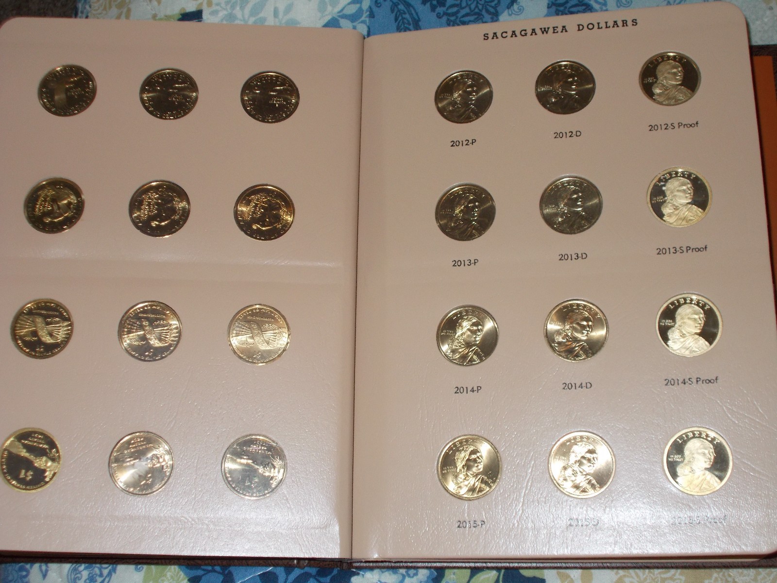 56 BU&Proof Native American coins collection Album from 2000-2018