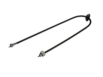 Tachowelle,  SR1 (1x M10x1 und 1x M16x1,5), 610mm, schwarz