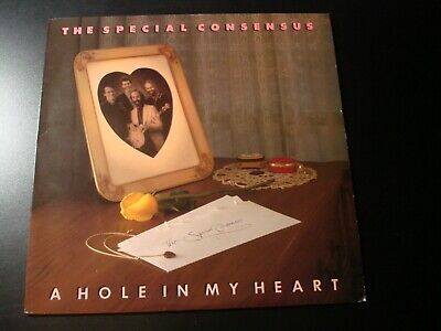 THE SPECIAL CONSENSUS A HOLE IN MY HEART LP RECORD VG++