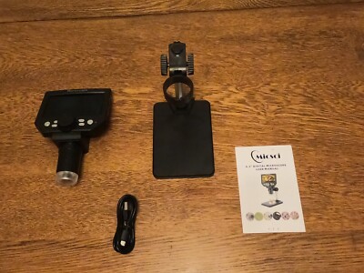 LCD Digital USB Microscope,Micsci 4.3 inch Screen 1000X Magnification  