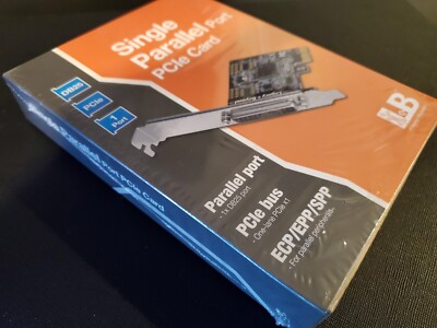   Two SIIG Legacy and Beyond Series 1 Port Single Parallel PCIe Card - New