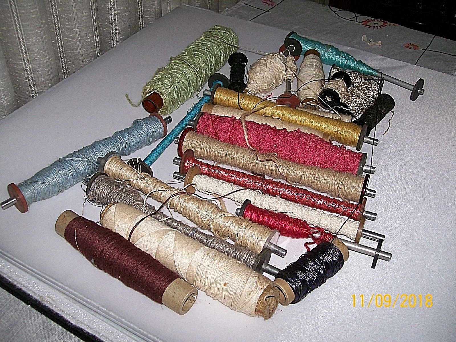 Vintage Bolts/Spools of Various Threads