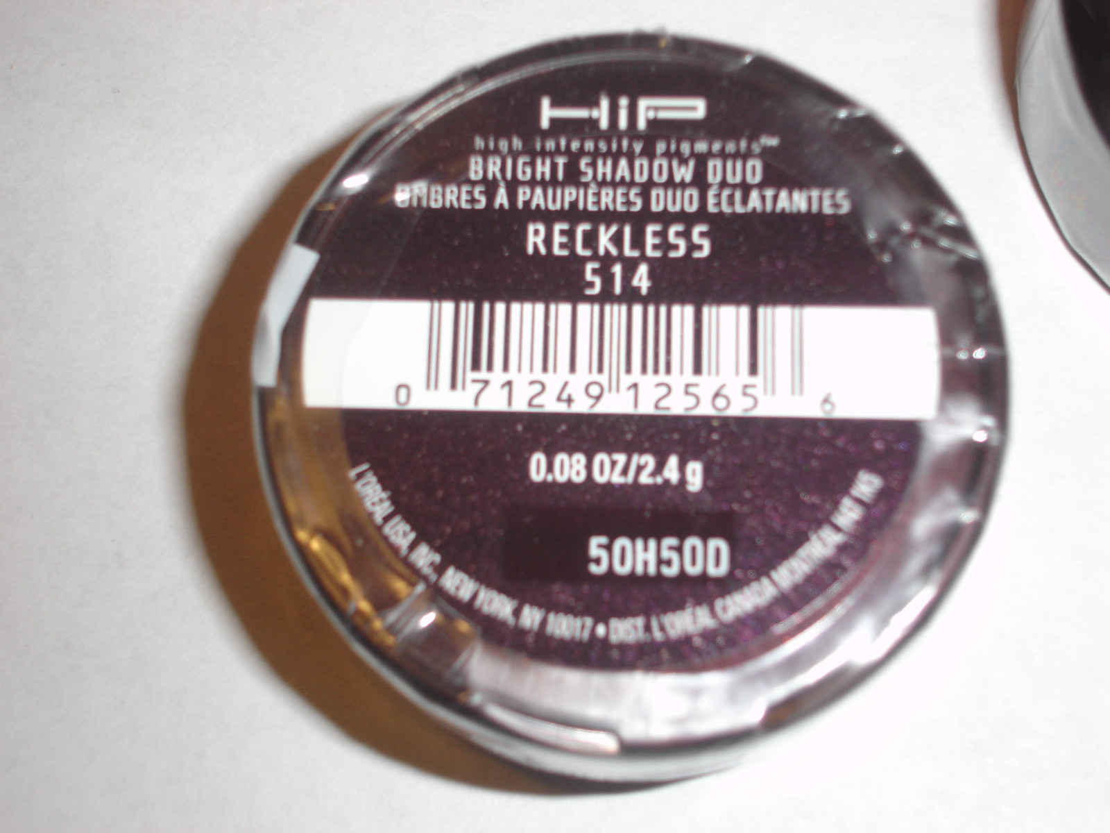 Loreal Lot OF 2 Hip Duo Studio Secrets Professional Eye Bright Shadow RECKLESS