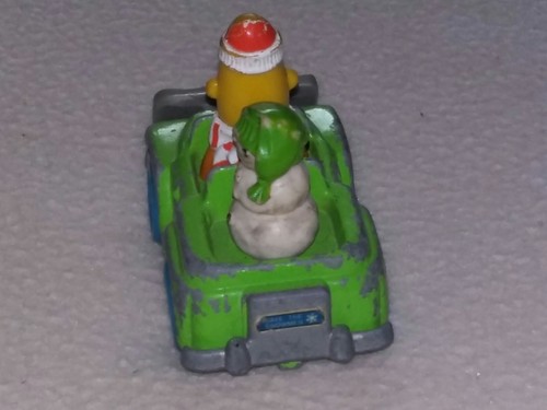 Diecast Car Burt in Snow Plow Sesame Street Muppets Playskool Vintage (#4)