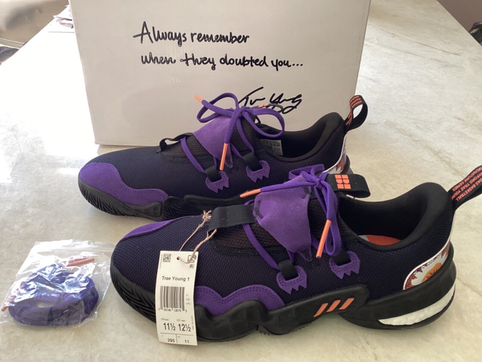 NIB Mens Adidas Trae Young 1 Black Team College Purple Sneakers Size 11.5 GZ4627 | eBay NIB Mens Adidas Trae Young 1 Black Team College Purple Sneakers Size 11.5 GZ4627 | eBay