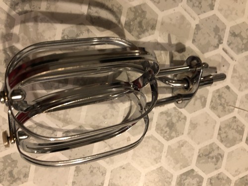 Table DOUBLE METAL BEATER HAMILTON BEACH STAND MIXER H K M Free Shipping