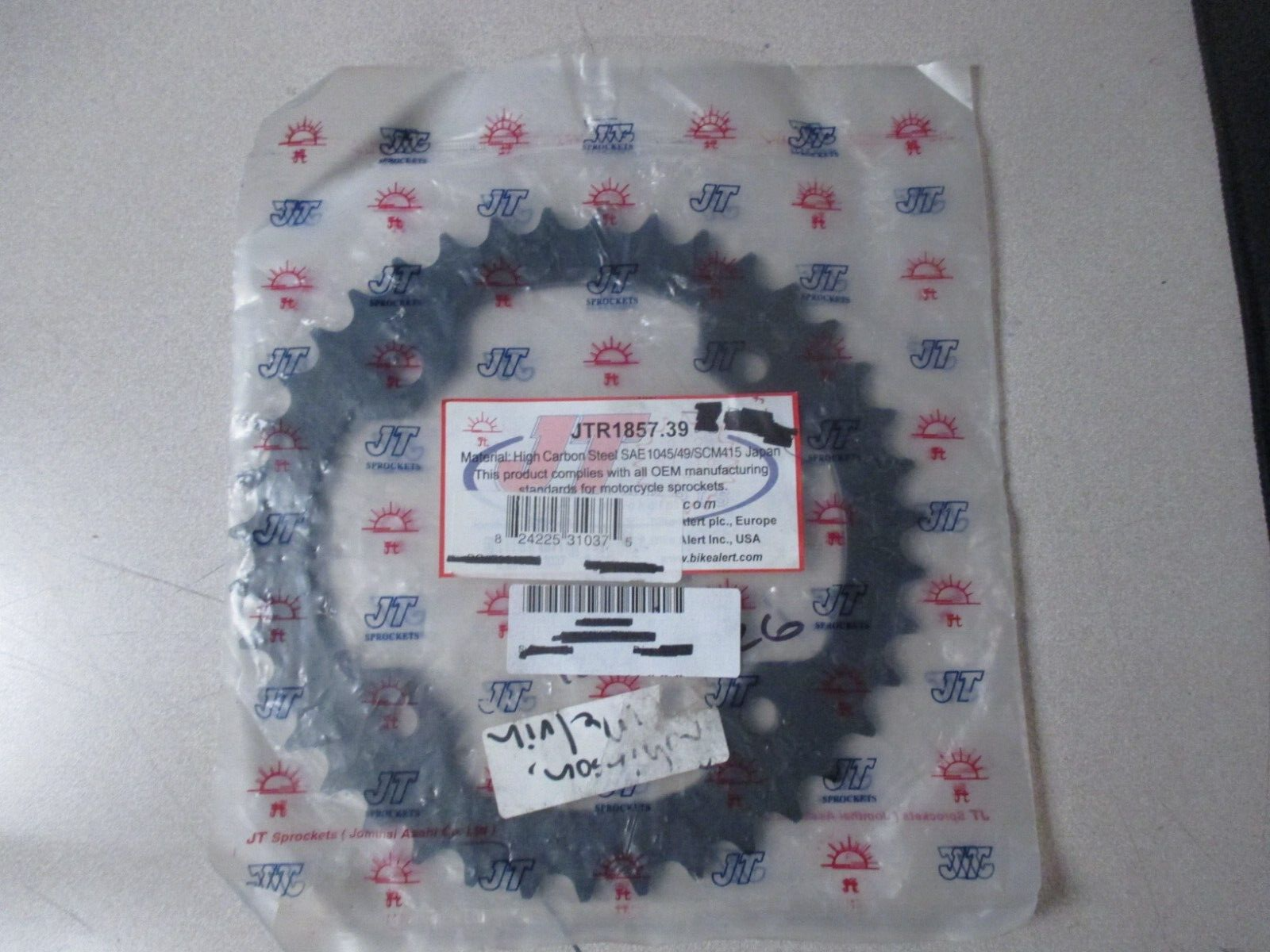 NOS JT Sprockets 39T Rear Steel Sprocket Fits: Yamaha 08-12