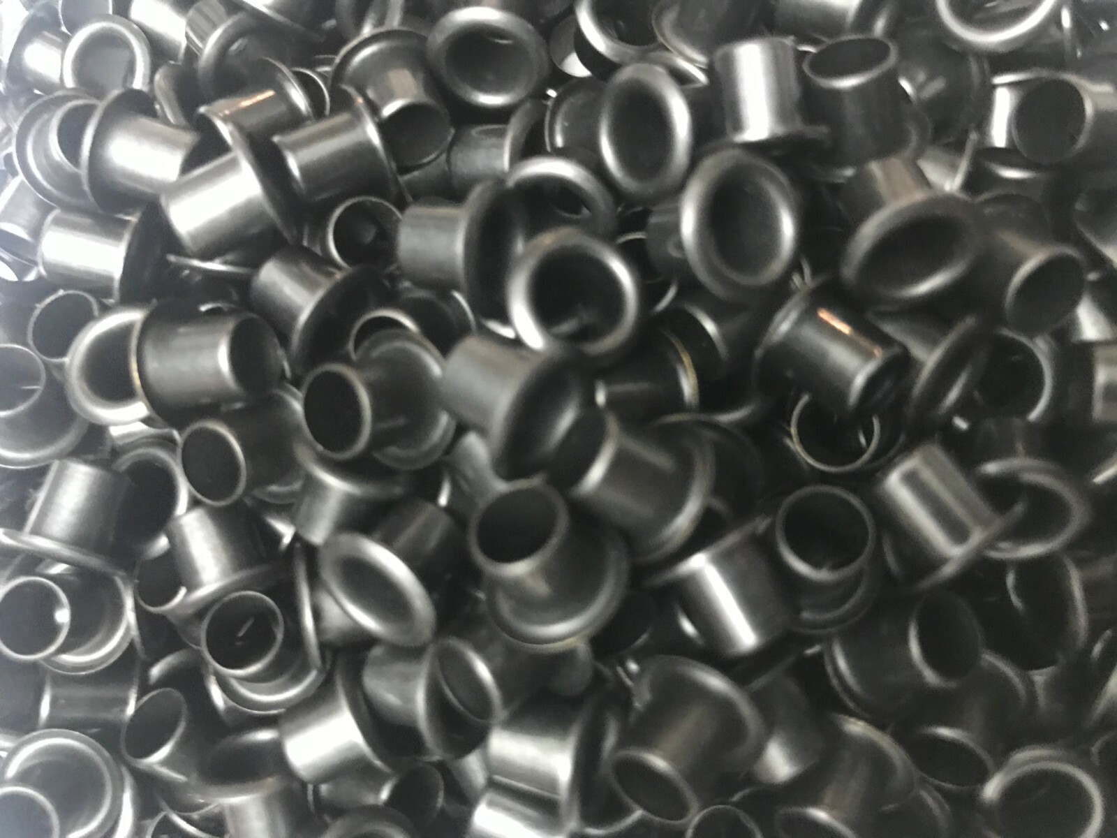 1000 / 500 / 100 OR 50 88 1/4" BLACK EYELETS / RIVETS FOR KYDEX .60