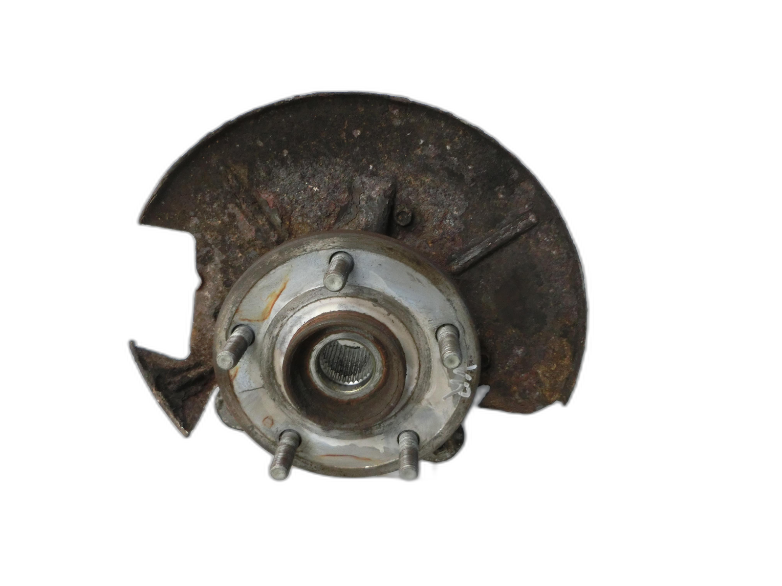 Mangueta Cubo de la rueda con ABS derecha delante para Chrysler Voyager V RT 08-11 - Bild 1