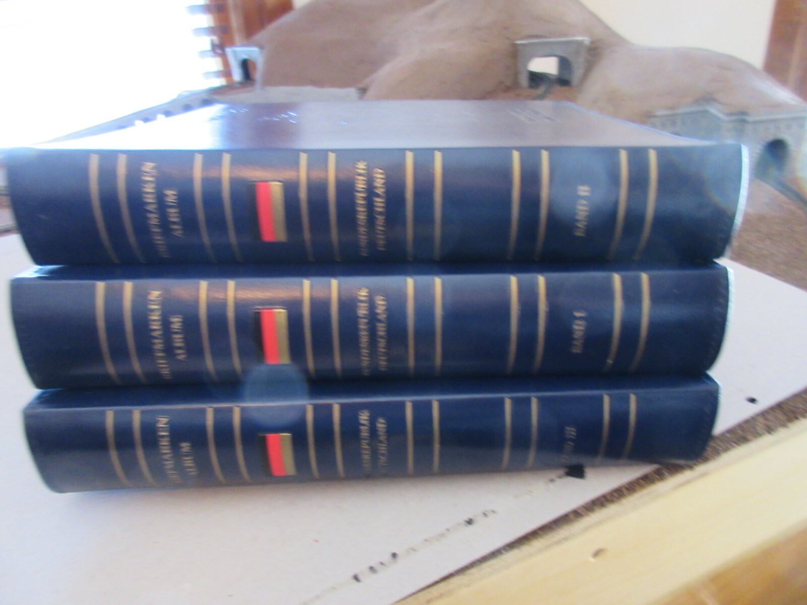 GERMAN Hingeless Stamp Albums 1949-1991 (3 volumes)