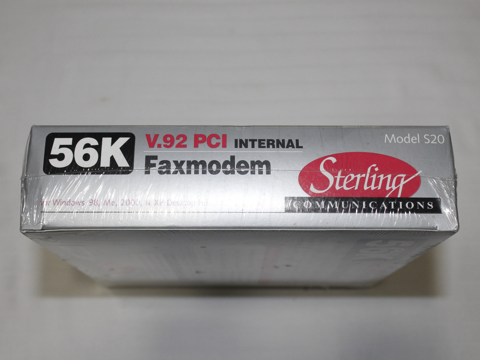 Sterling Communications 56K V.92 PCI Internal Fax Modem Windows 98,ME,2000 ,XP