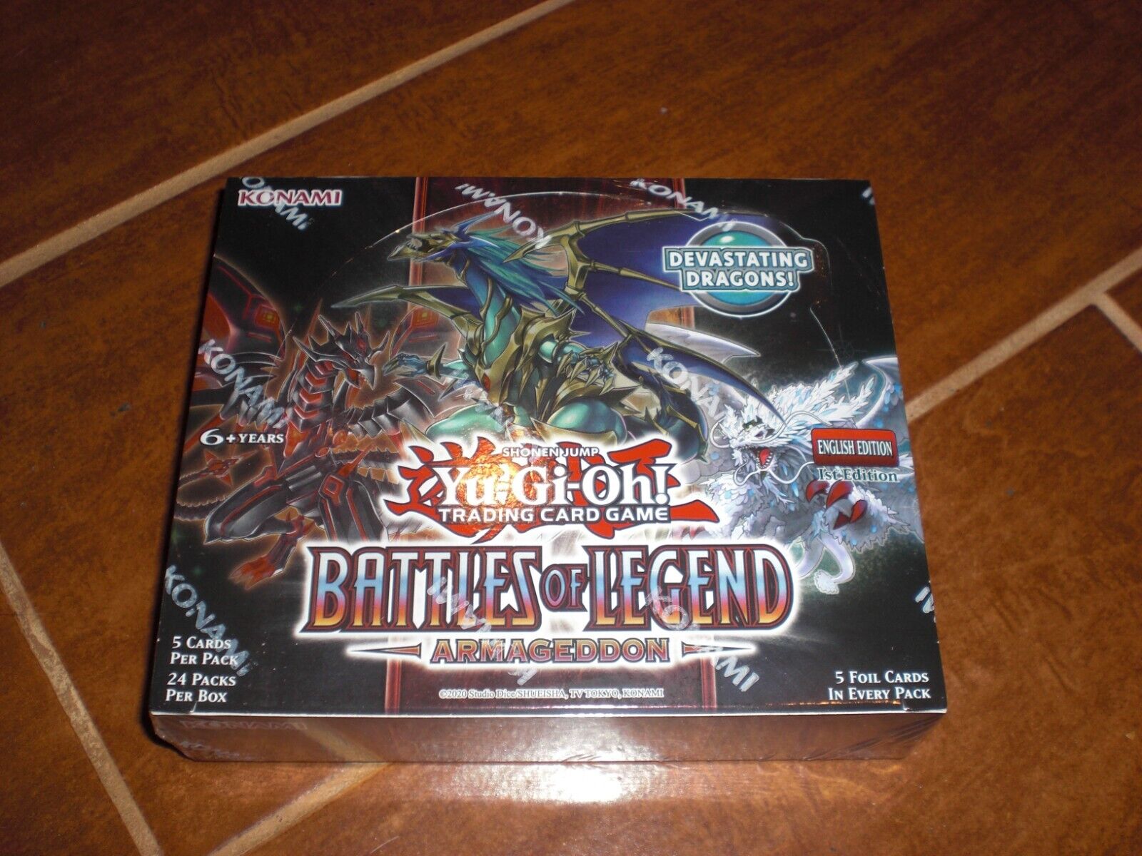 Yugioh Battles of Legend Armageddon 1st Edition Booster Box Yugioh Battles of Legend Armageddon 1st Edition Booster Box