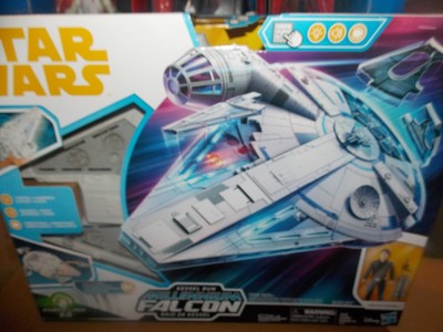 Star Wars Kessel Run Millneium Falcon ship w/Han Solo,Force Link 2.0