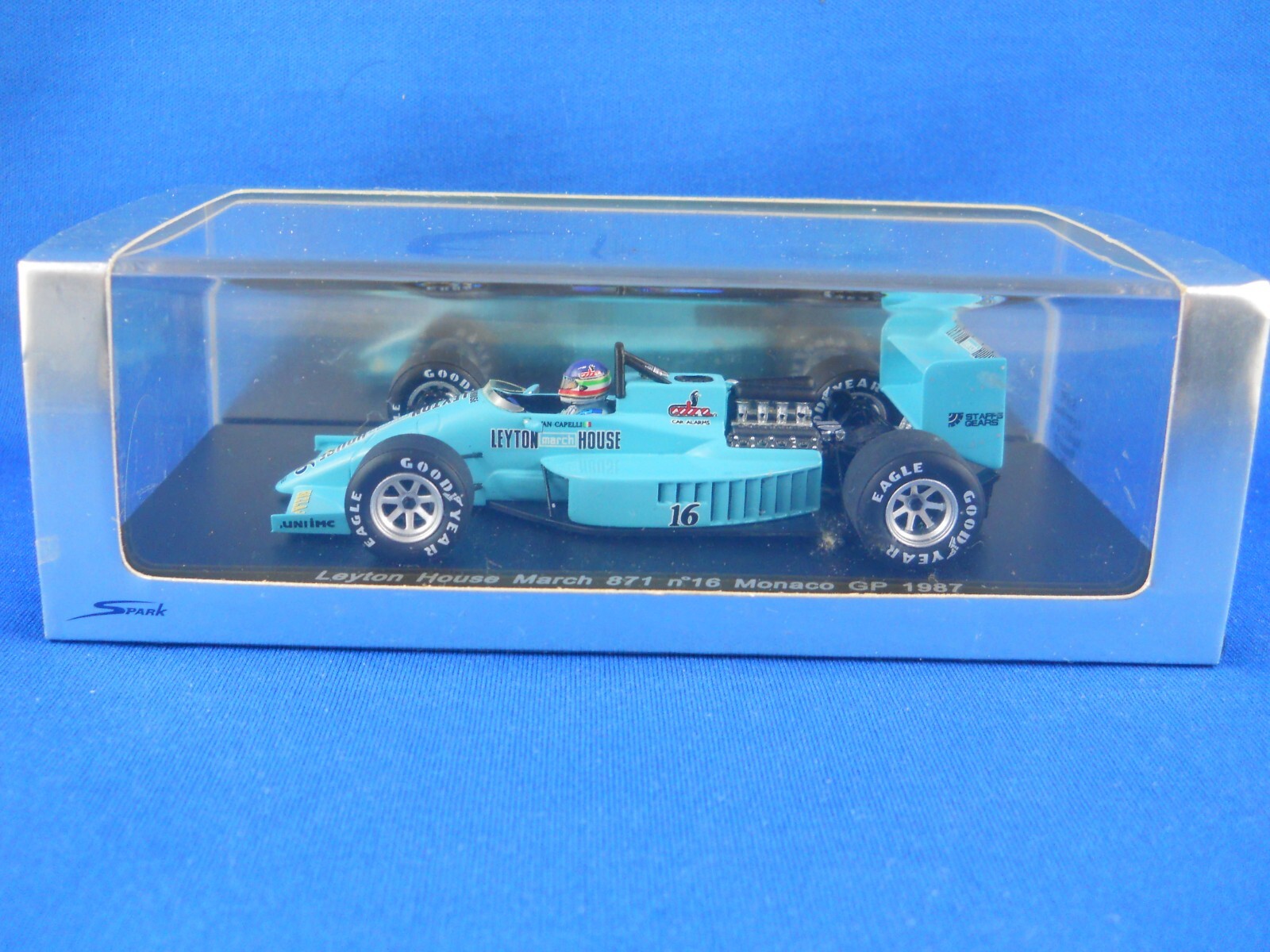 Leyton House March 871 #16 モナコGP 1987 Spark Leyton House March 871 #16 Ivan Capelli Monaco GP 1987