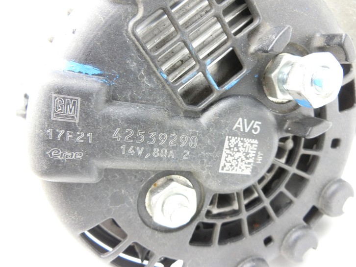 Opel Karl 1,0 55KW Lichtmaschine Generator 80A Opel Karl 2017 42539290 gebraucht Vorschau 4