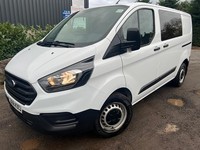 NOW SOLD # FORD TRANSIT CUSTOM 2.0TDCI SWB TWIN SLIDER WINDOW VAN ONLY 45K FSH 
