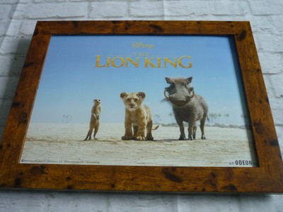 Antiquitaten Kunst 19 Movie Cinema Simba Timon Pumbaa Disney The Lion King Odeon A3 Poster Cotrans Re